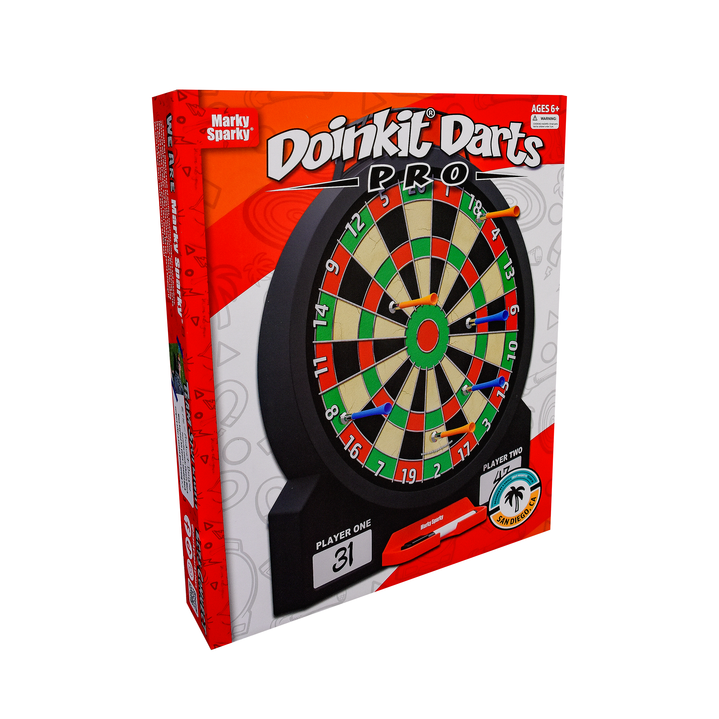 Marky Sparky Toys - Wholesale Sporting Game - Kids & Baby - Doinkit® Darts PRO Dartboard4