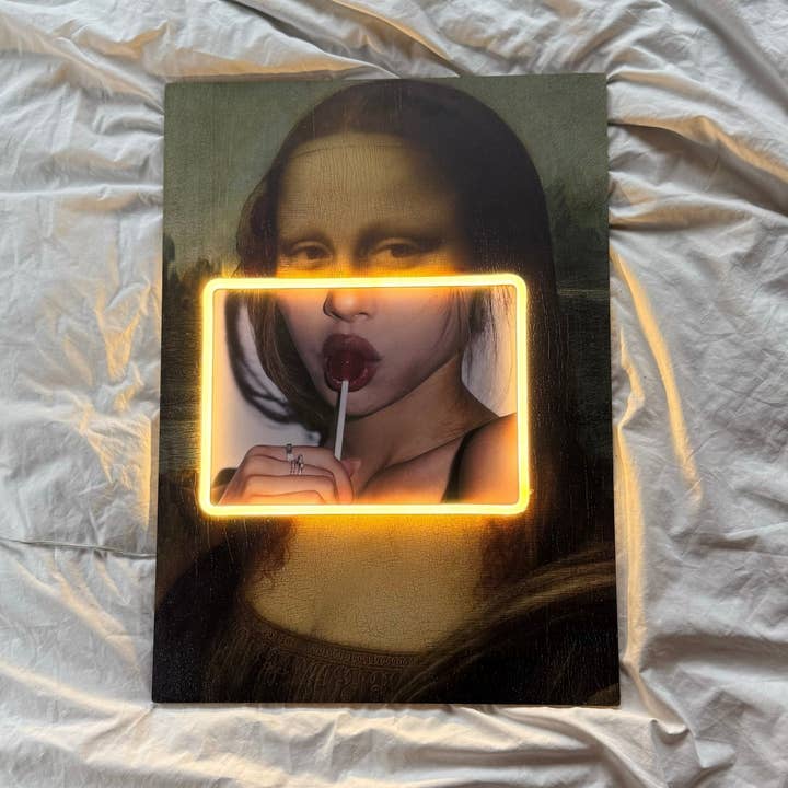 Mona Lisa - Neon Contemporary Art for wholesale by CityNeon