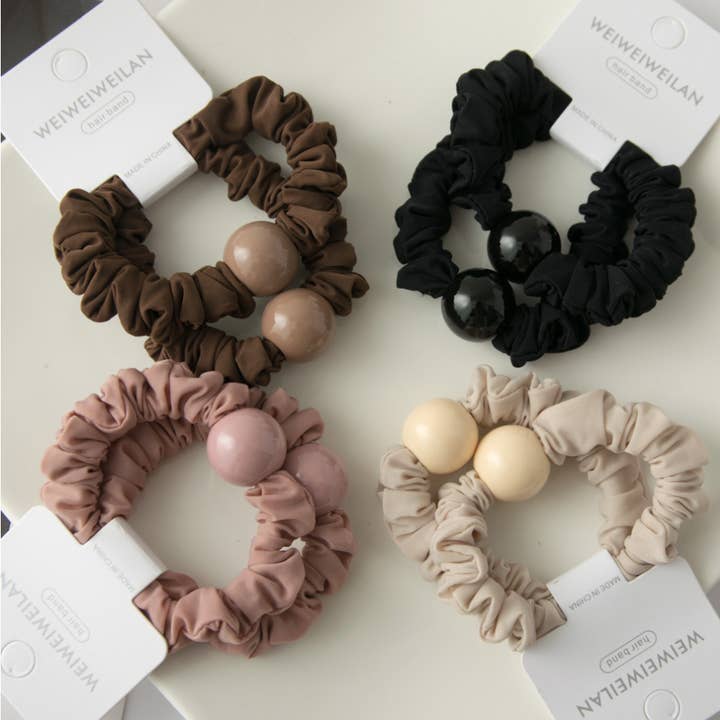 HT5016 Missy Cute Pearl Hair Band 2/unit for wholesale by XO Fashion
