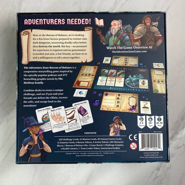Twogether Studios - Wholesale Card Game - The Adventure Zone: Bureau of Balance Game