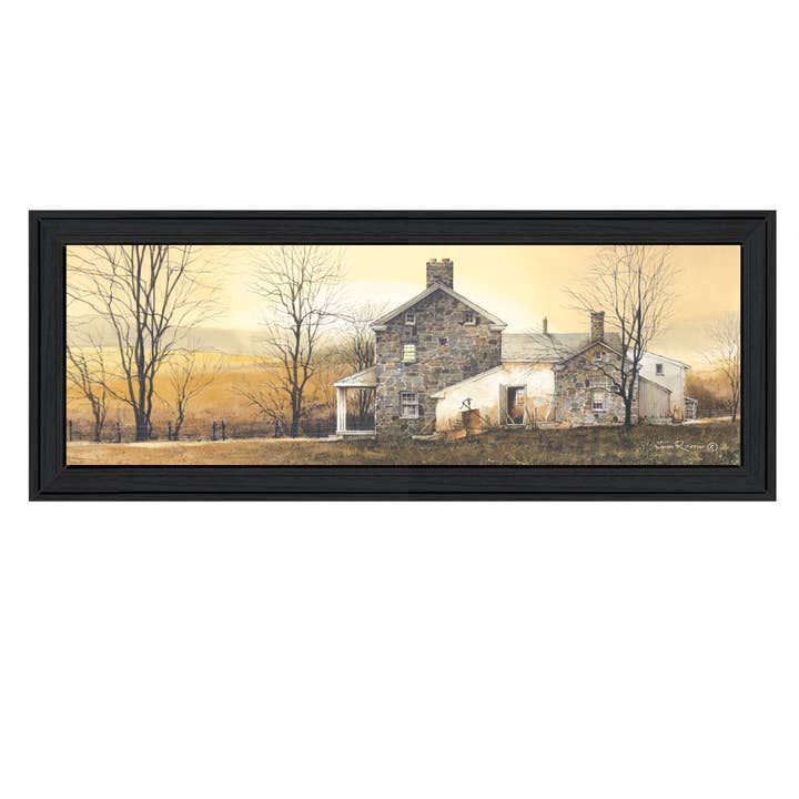 "A New Day" By John Rossini, Framed Poster, Black Frame for wholesale by Trendy Decor 4U