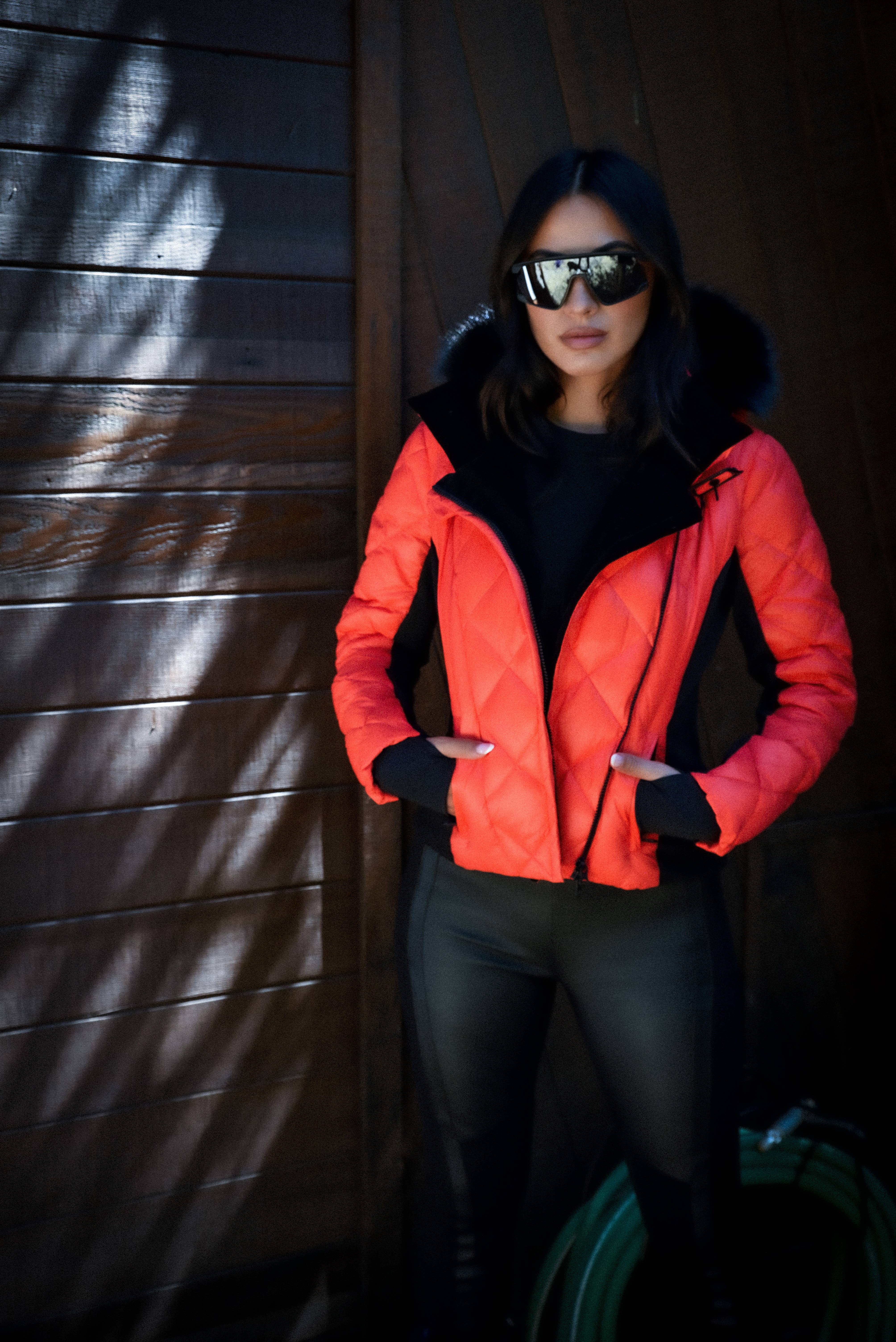Blanc Noir - Wholesale Puffer Jacket - Women's - Jet Setter Jacket JLS3