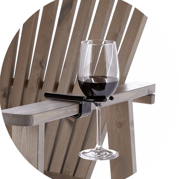 The Wine Hook - Wine Glass Holder for an outdoor chair and other Purchase Wholesale bag in box wine. Free Returns & Net 60 Terms on Faire trending on Faire.