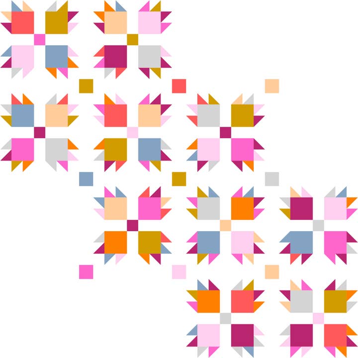 Lou Orth Designs - Wholesale Craft Sewing Kit - Paw Tracks - Paper pattern7