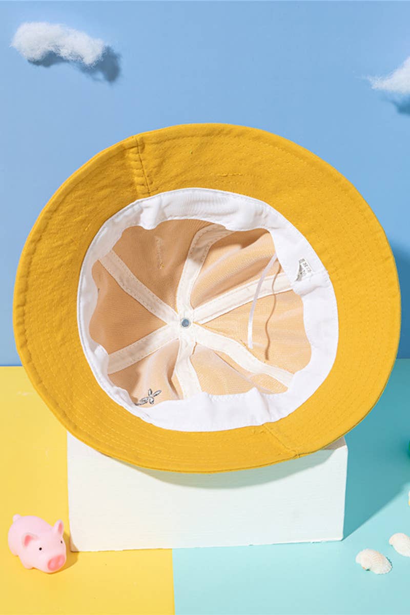 ACCITY - Wholesale Bucket Hat - Women's - CARTOON FROG DESIGN BUCKET HAT_CWAH04696