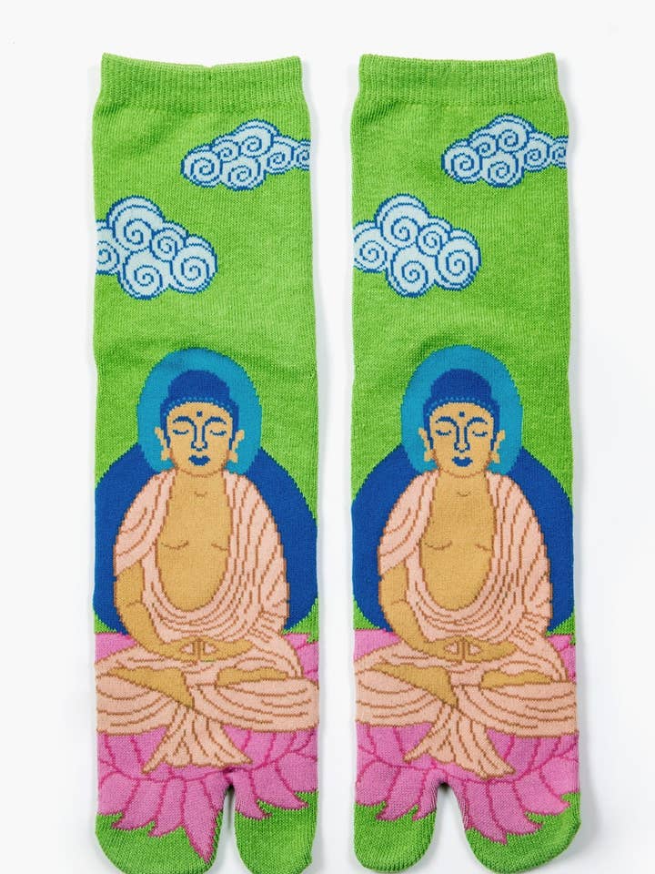 NINJA SOCKS - Vendita all'ingrosso Calzini - Unisex - Calzini Buddha Tabi1