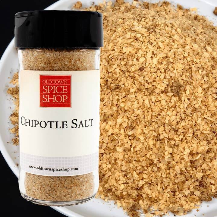 Chipotle Salt Spicy Gourmet Salt for Cooking & Grilling for wholesale by Old Town Spice Shop