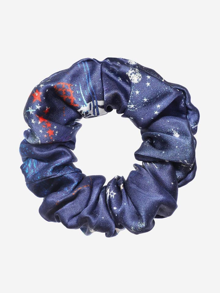 Flower Silk Hair Scrunchy for wholesale by LilySilk