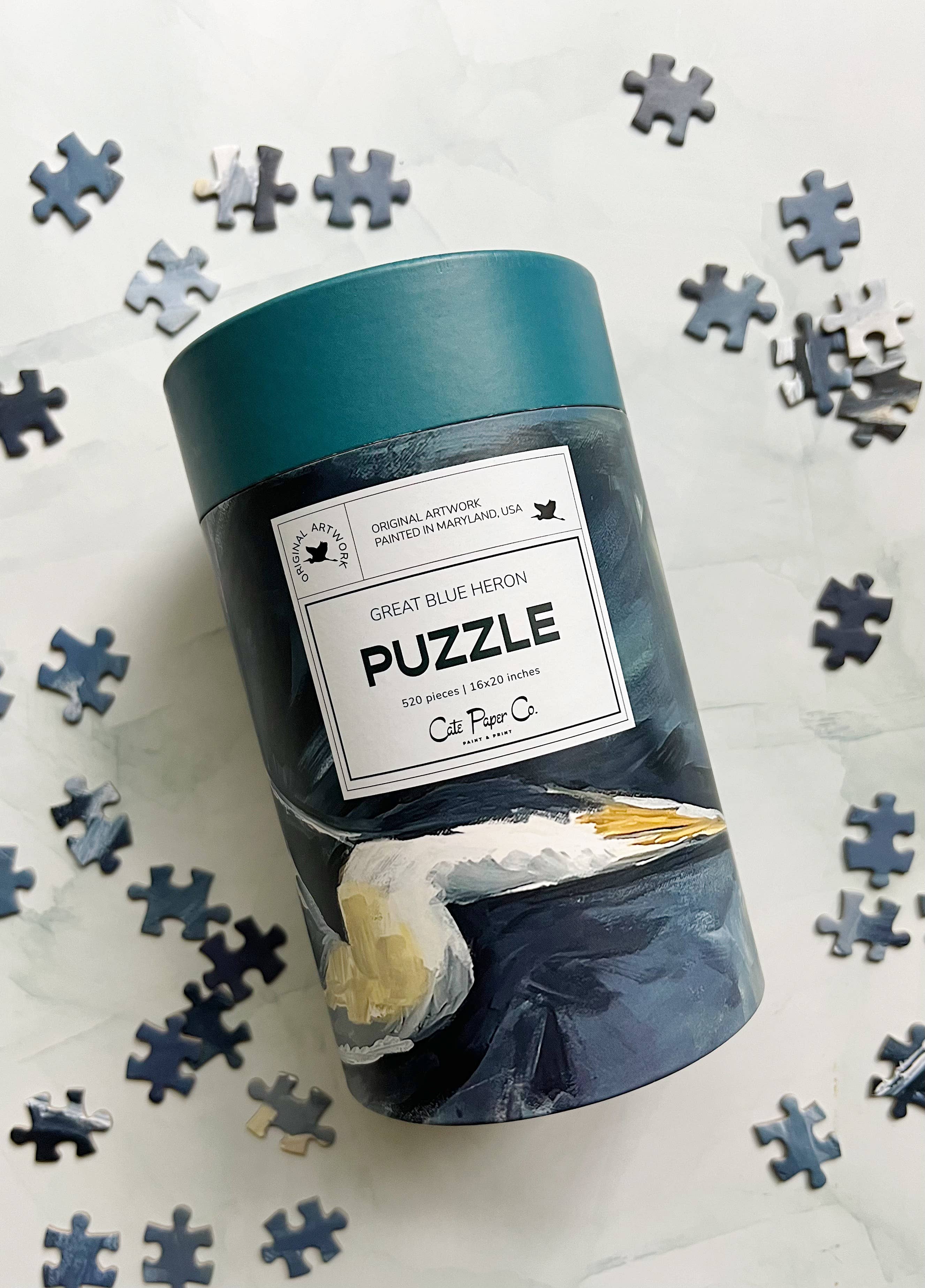 Cate Paper Co. - Wholesale Puzzle - Adult - Great Blue Heron Puzzle