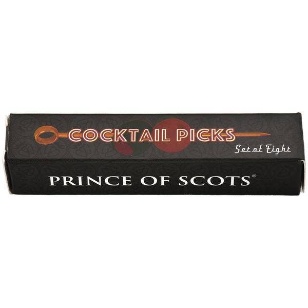 Prince of Scots - Wholesale Cocktail Pick - Prince of Scots 8-Pack  XL Silver Cocktail Picks4