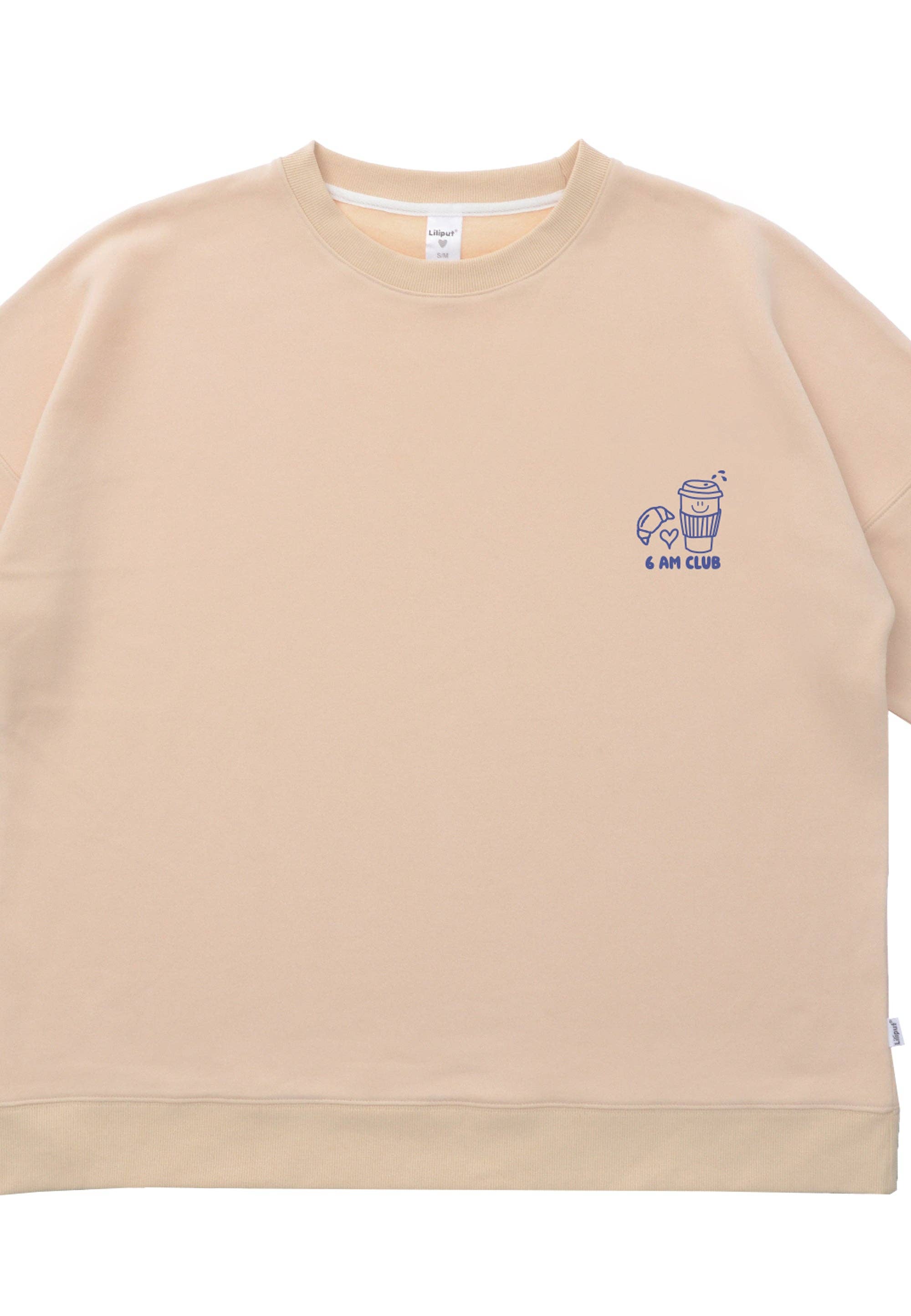 Liliput - Vente Sweat-shirt à imprimés – femme - Sweat-shirt adulte beige café6
