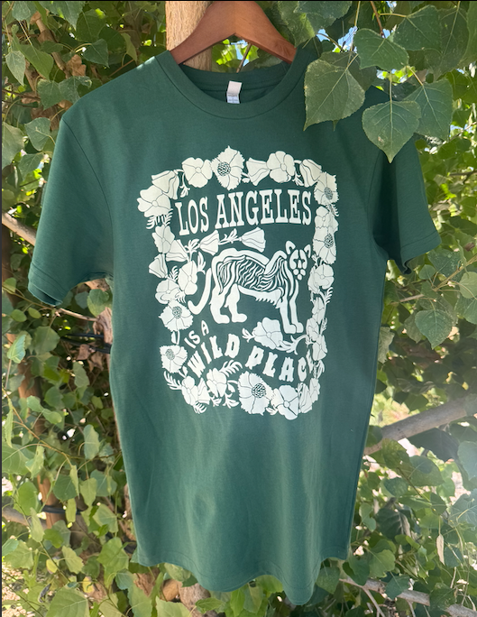 LA Is Not A Desert - Wholesale Screen Printed T-Shirt - Women's - Los Angeles Is A Wild Place T-shirt3