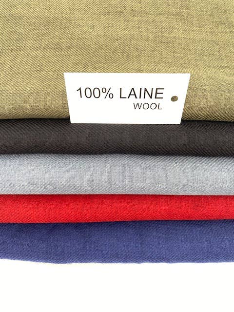 Maison Unik Accessoires - Venta al por mayor Bufanda - Unisex - Bufanda Estola 100% Lana Natural - Unisex - Premium11