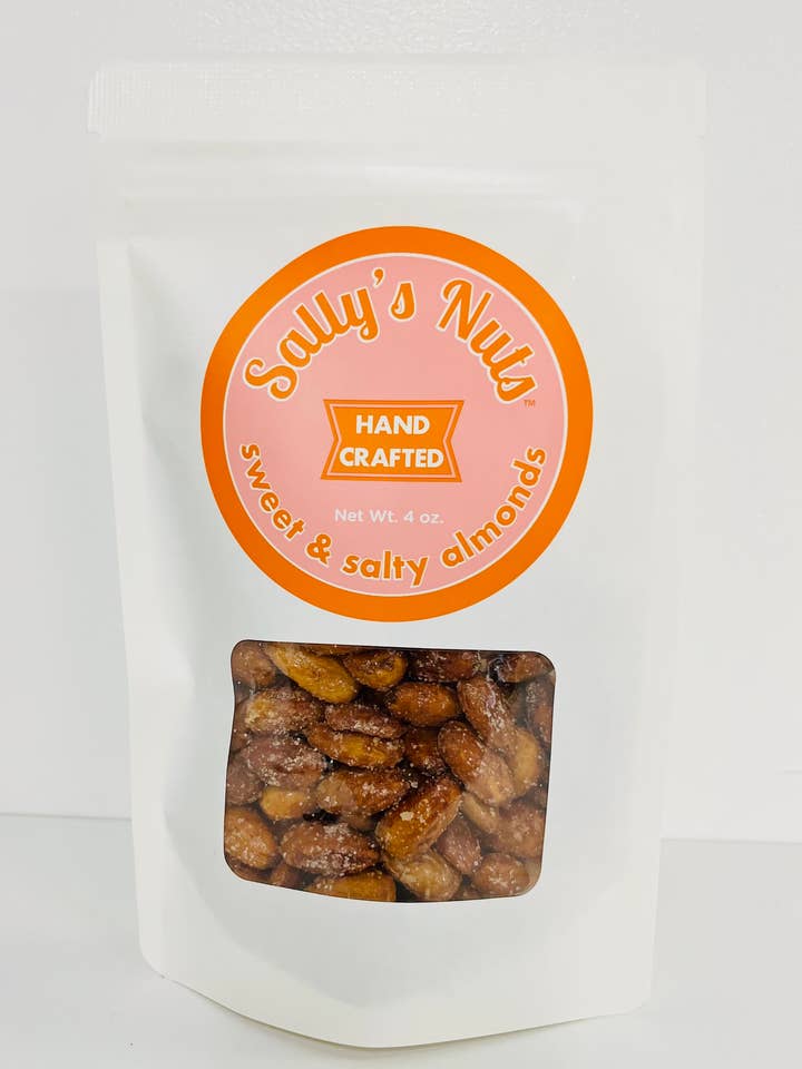 Almond - zak van 4 oz. voor wholesale door Sally's Nuts LLC