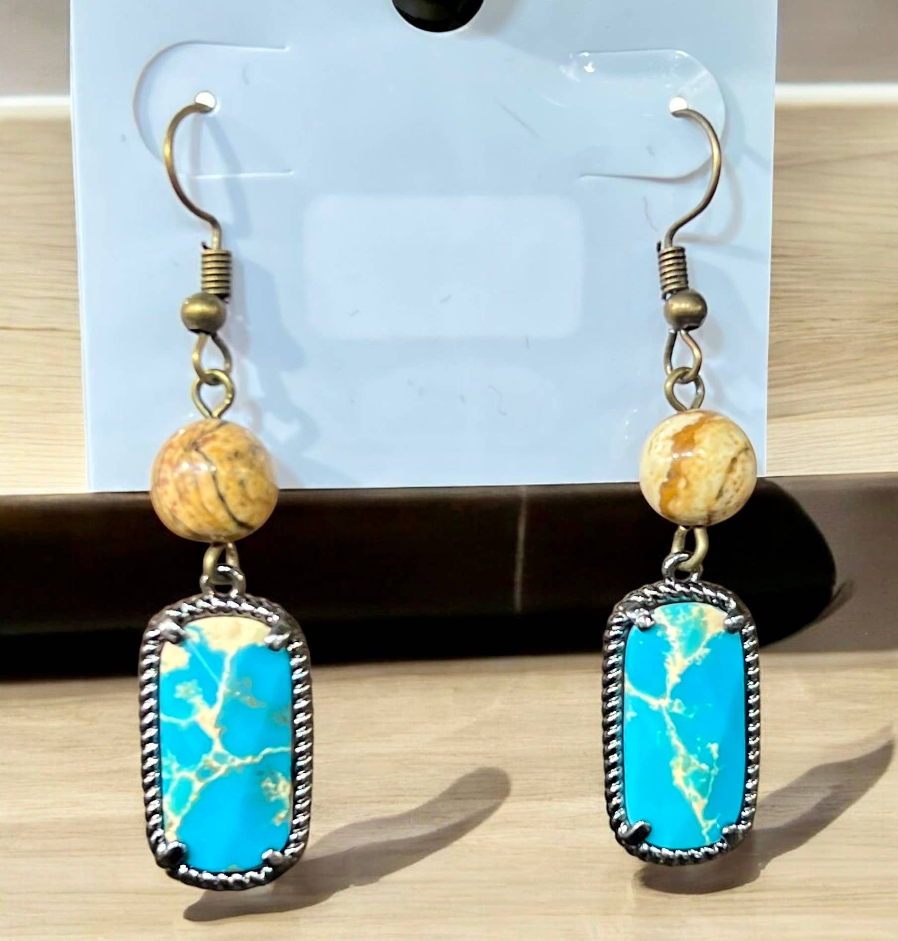 Ava Capri - Wholesale Hangende/ronde oorbellen - Agata Oorbellen0