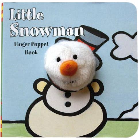 Chronicle Books - Wholesale Baby & Toddler Book (0-2) - Little Snowman: Finger Puppet Book
