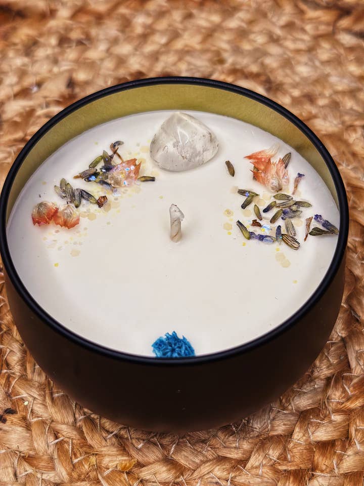 High Vibrations Candle for wholesale by Saje and Luna