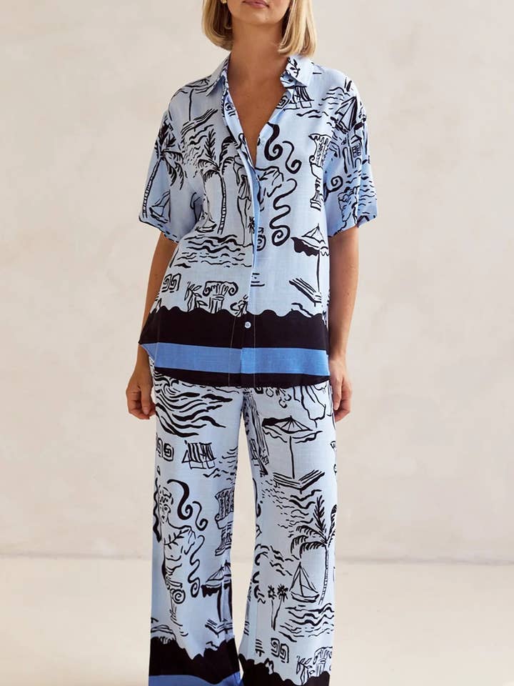 CWSS1205_TENUE D'ÉTÉ DÉCONTRACTÉE POUR LA MAISON pour la vente par NINEXIS