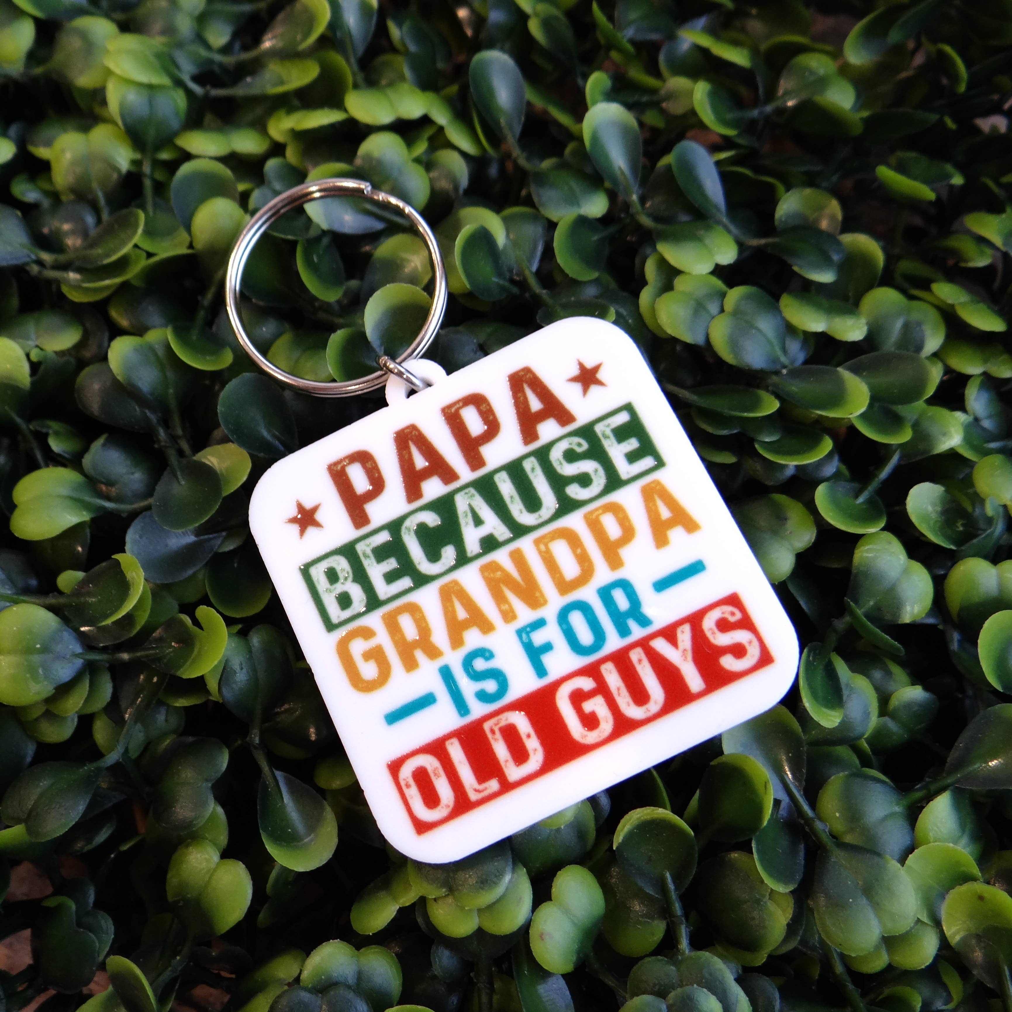 Happyink.co - Wholesale Keychain - Men's - Papa Keychain, Grandpa Gift, Papa Gift0