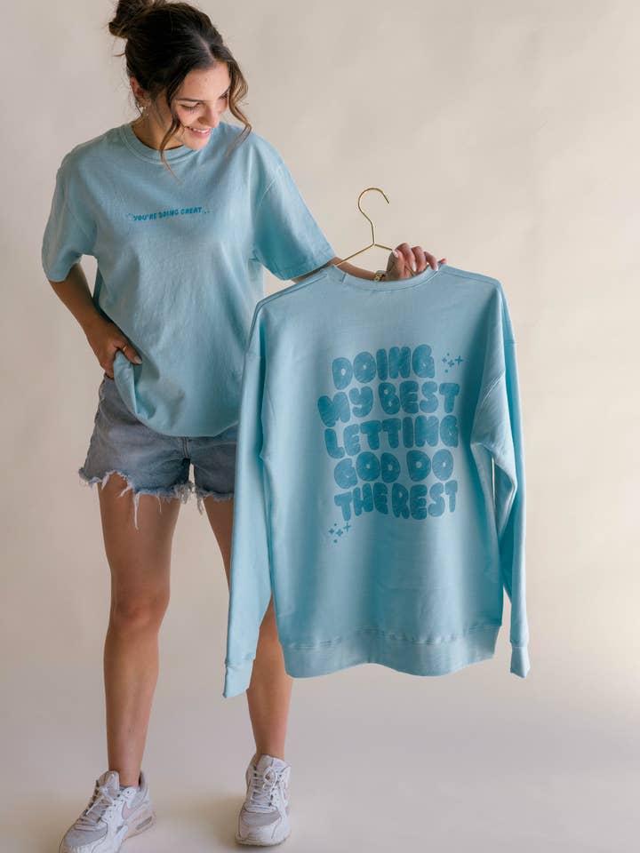 Dear Heart - Wholesale Screen Printed T-Shirt - Women's - You're Doing Great Tee | Women's Christian Tee