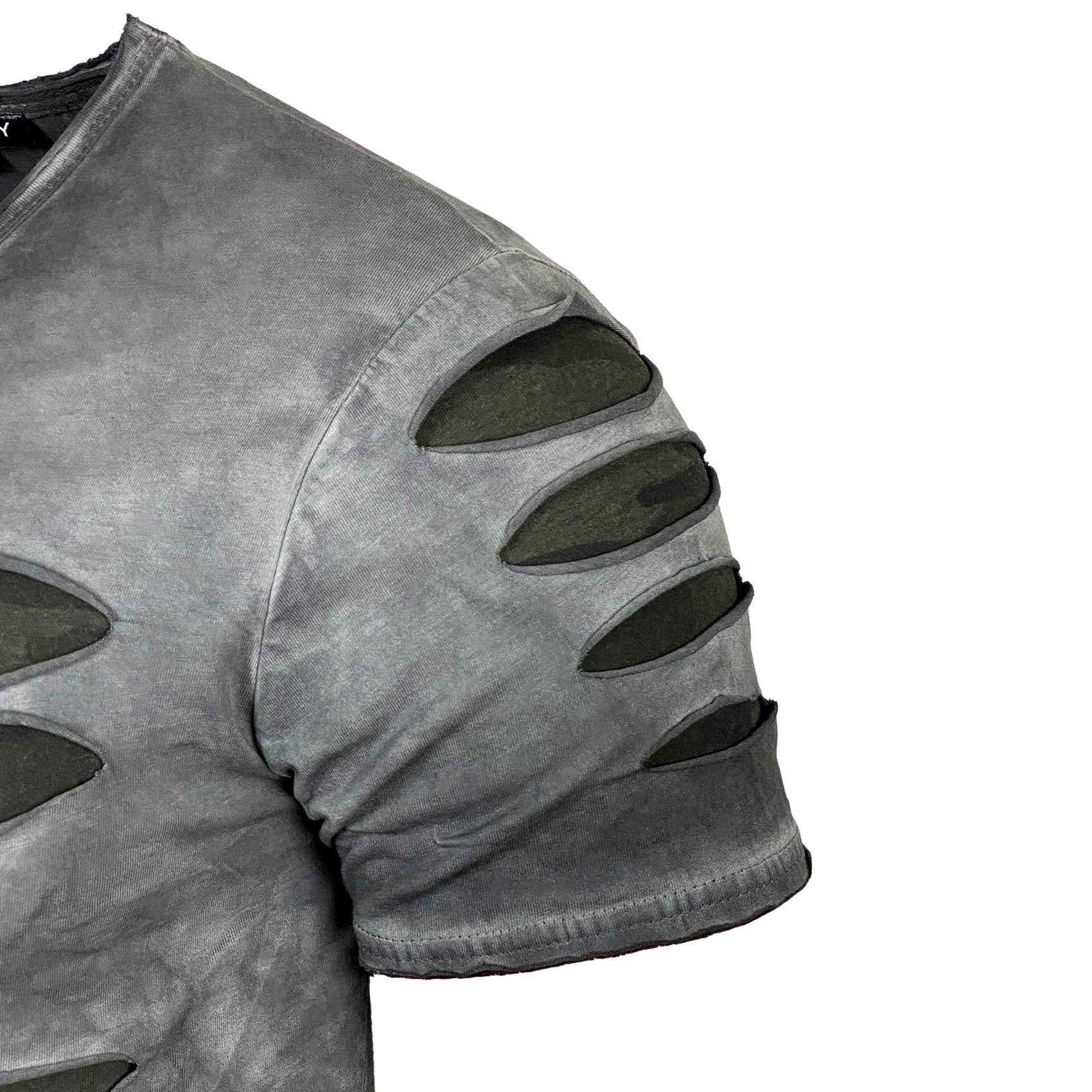 SUBLIMINAL MODE – wholesale T-shirt – men's – Washed Cotton Short Sleeve T shirt - BX0531