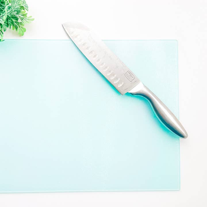 Aangepast logo of ontwerp - Glassnijplank voor vleeswaren voor wholesale door Dusty & Delilah Designs