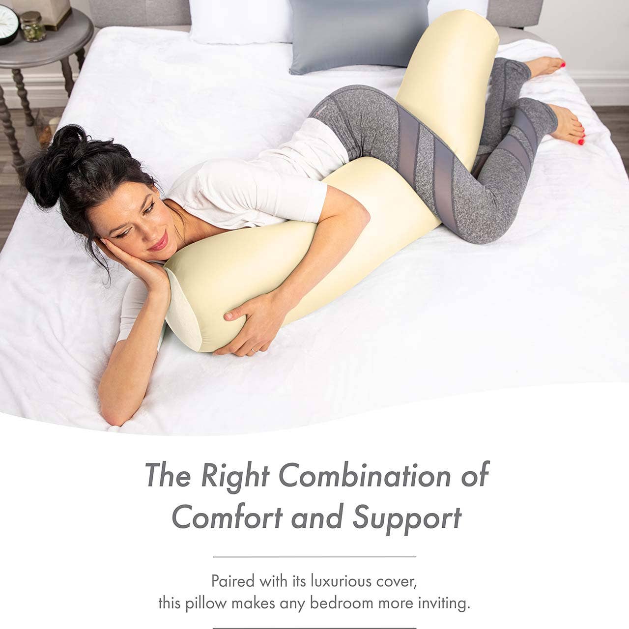 Husband Pillow – wholesale Nursing pillow/pad – Maternity – Microbead Body Pillow for Maternity Pregnant Women - 48" X 8"44