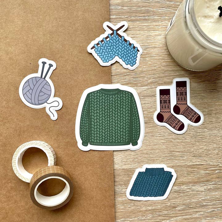 Aufkleberpaket Cozy für den Großhandel von LaRynn Sticker Co.