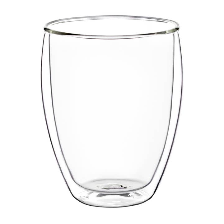 Creano - Wholesale Coffee/Tea Cup - Thermo glass double-walled “high” 400 ml; single