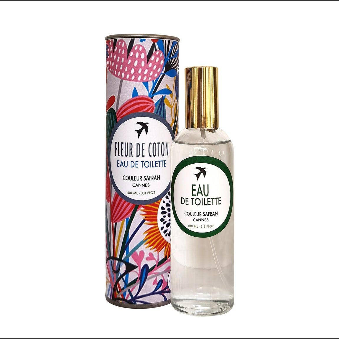 Couleur Safran Parfums - Wholesale Perfume/Eau de Toilette - Cotton Flower Eau de Toilette Made in Provence 100 ml