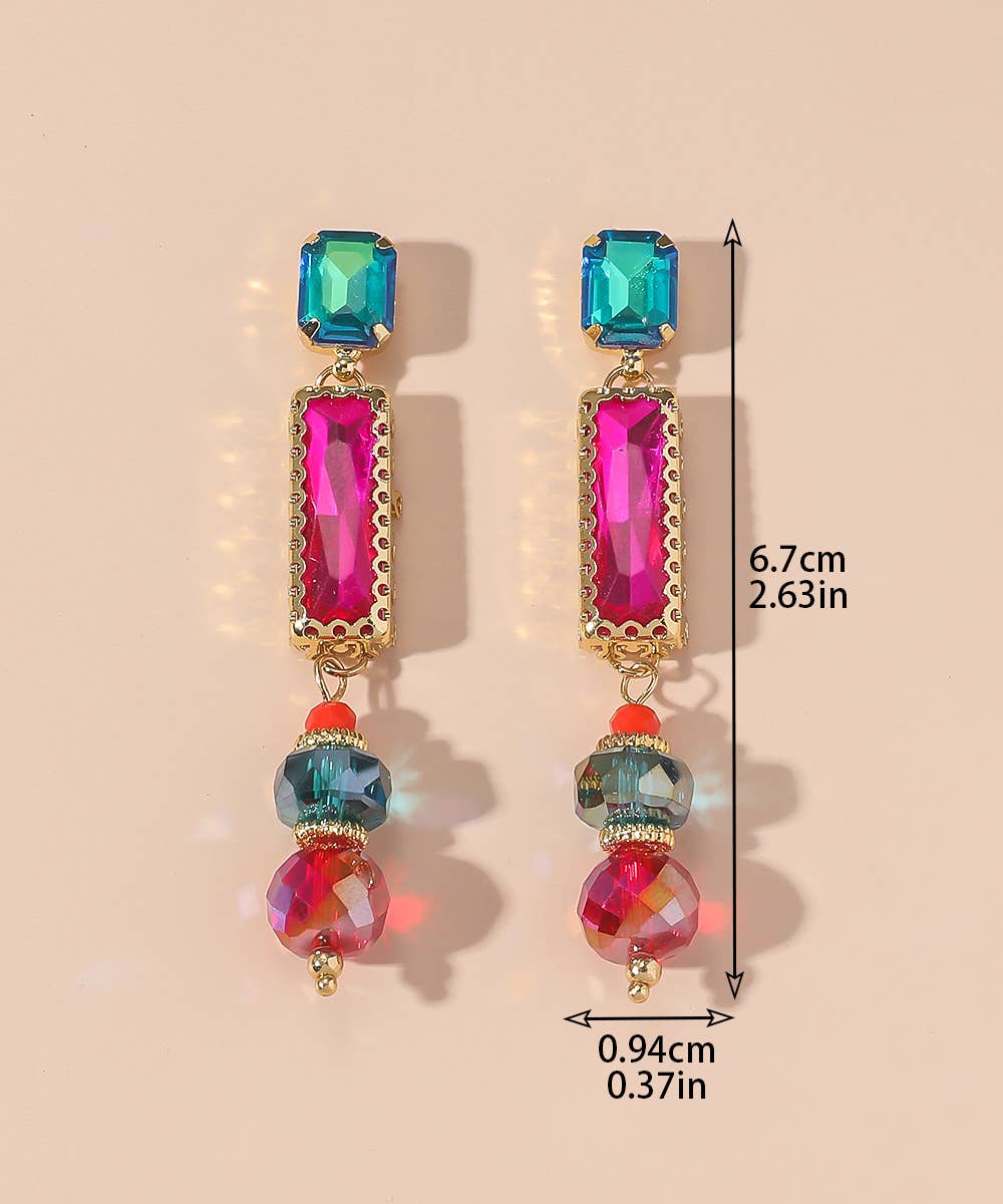 Blossom bijoux - Wholesale Dangle Earrings - Stud earrings 25AHBOL0176