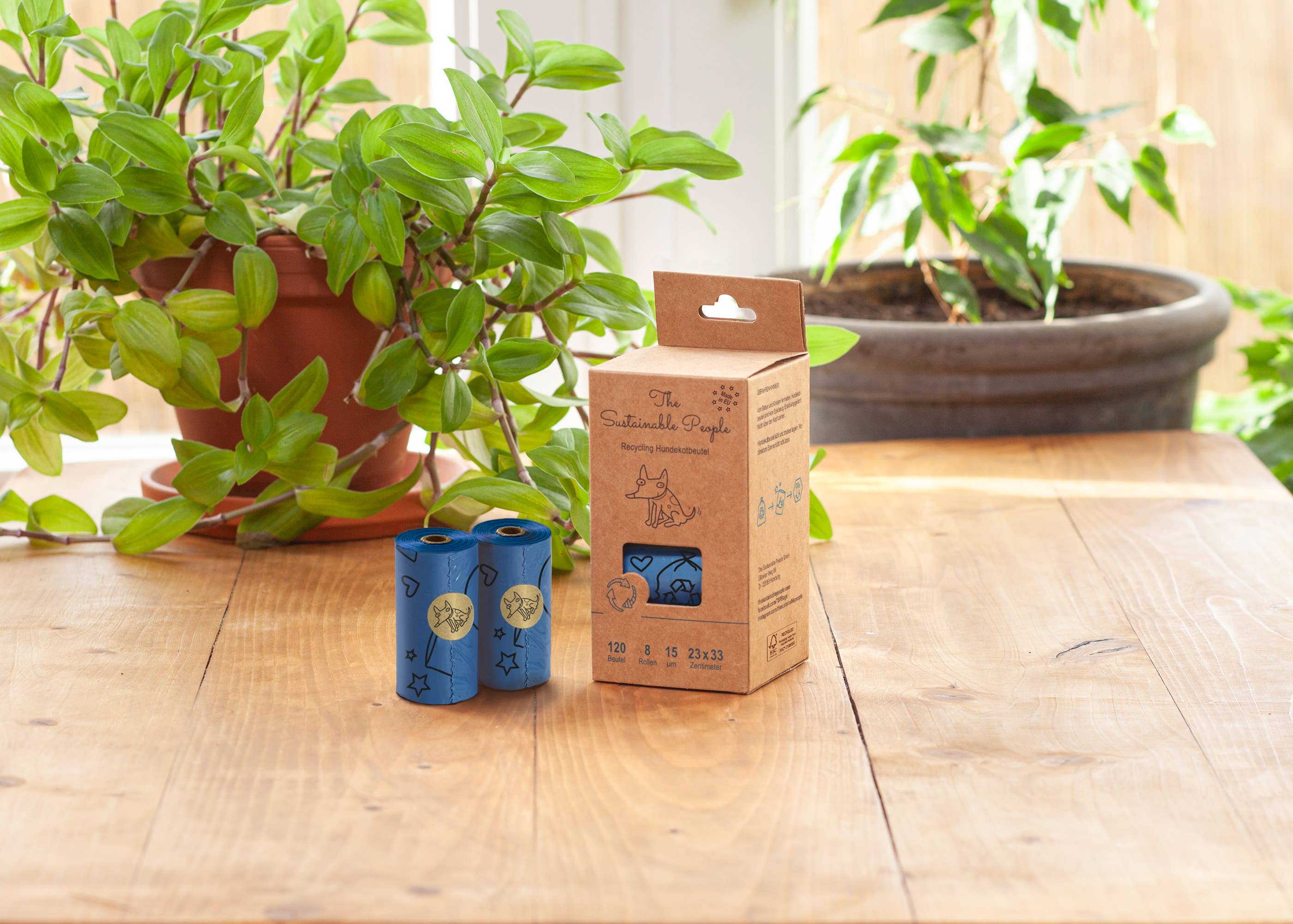 The Sustainable People - Wholesale Pet Poop Bag - Recycled Poop Bags, Made in EU, Blue Angel certified3