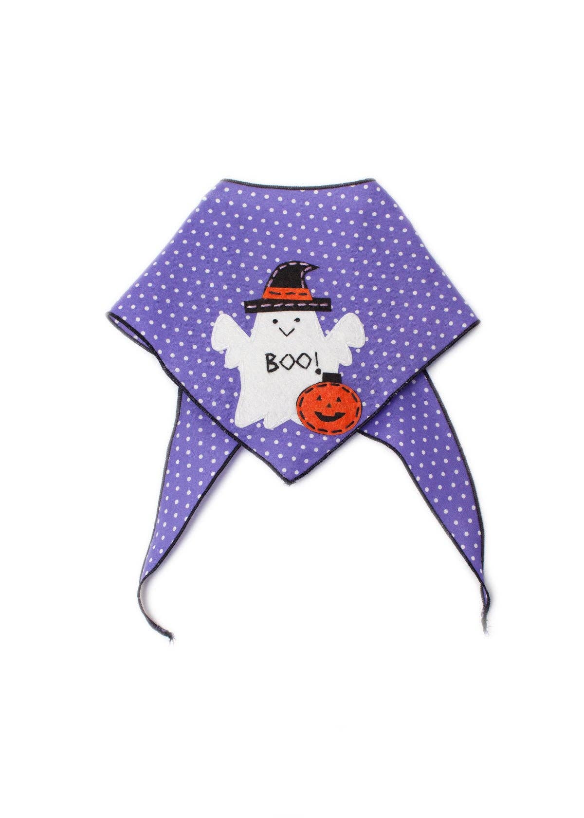 Purple Boo and Friends Dog Bandana Halloween Pet Costume Scarf for wholesale on Faire4