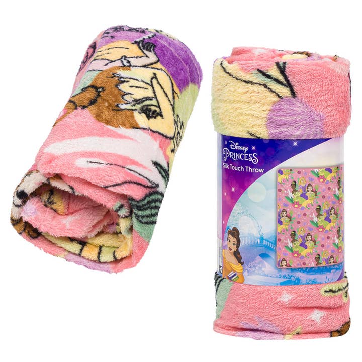 PRINCESS SILK TOUCH THROW BLANKET, 91875 for wholesale by JOIA ACCESSORIES