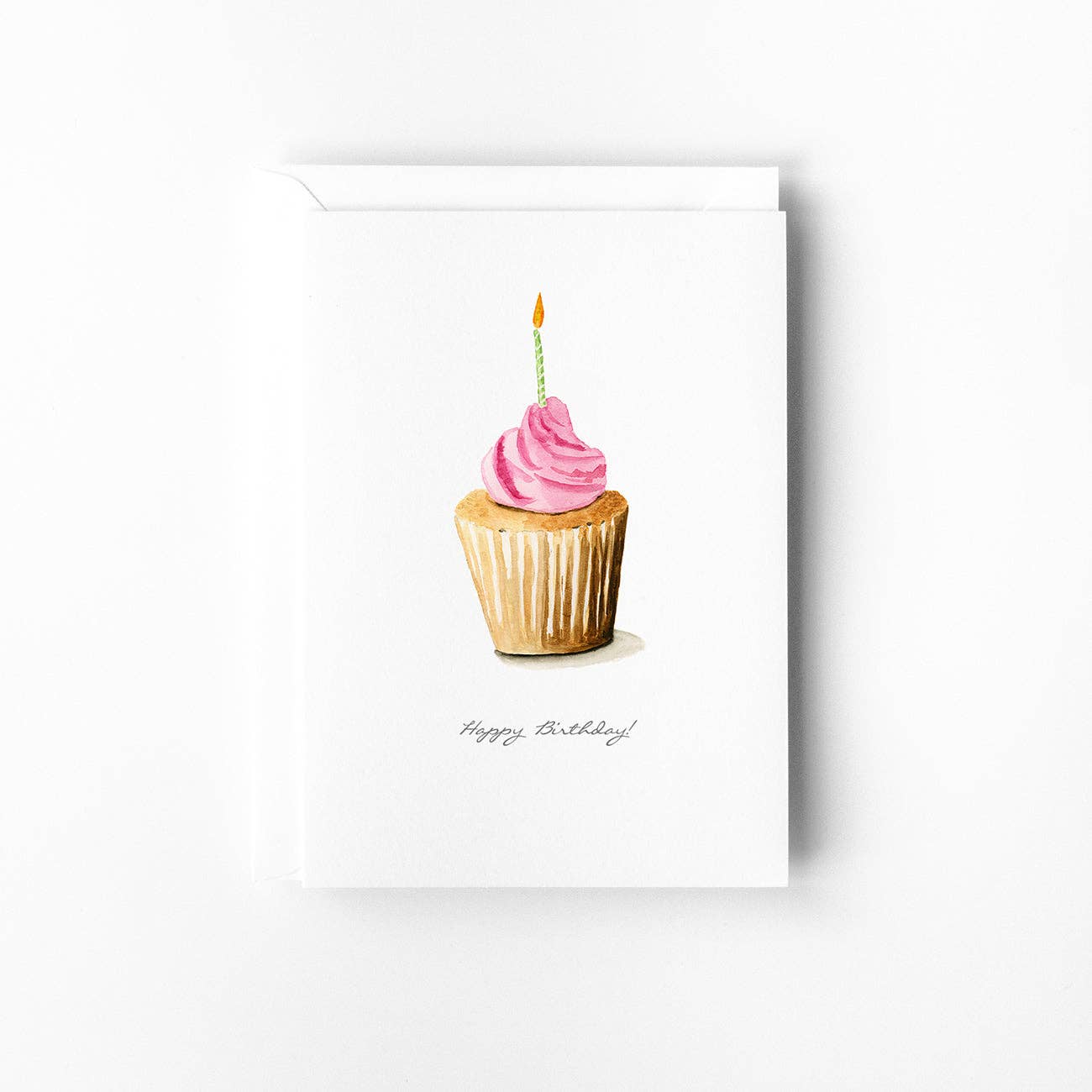 Finding Silver Pennies - Wholesale Birthday Card - Cupcake Mini Note Card | Birthday Enclosure Card1