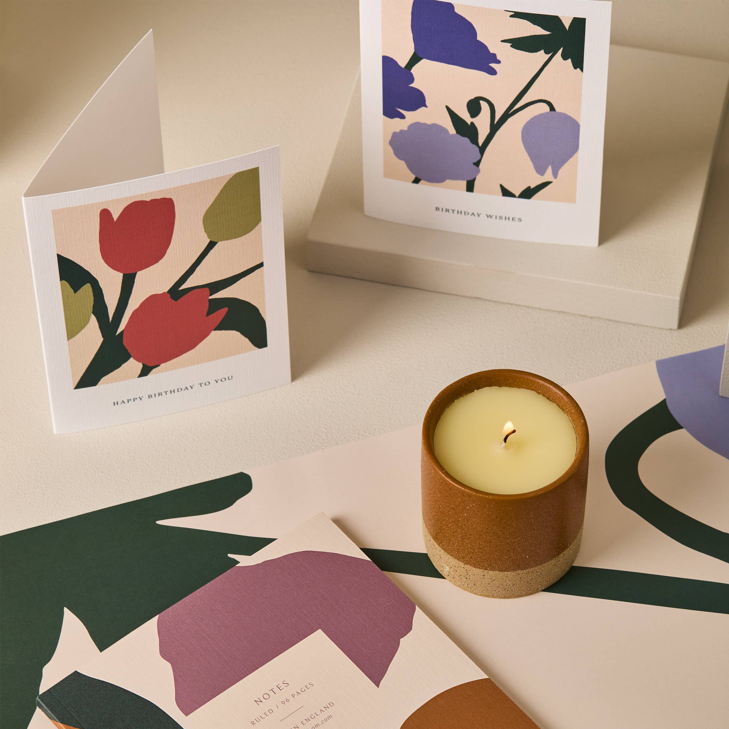 Ink & Bloom – wholesale Birthday card – Happy Birthday To You Tulips Floral Blooms Card5