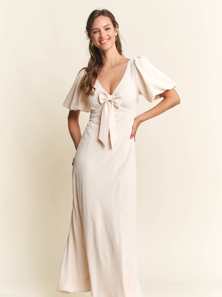 Ivory Lina Dress for wholesale on Faire0