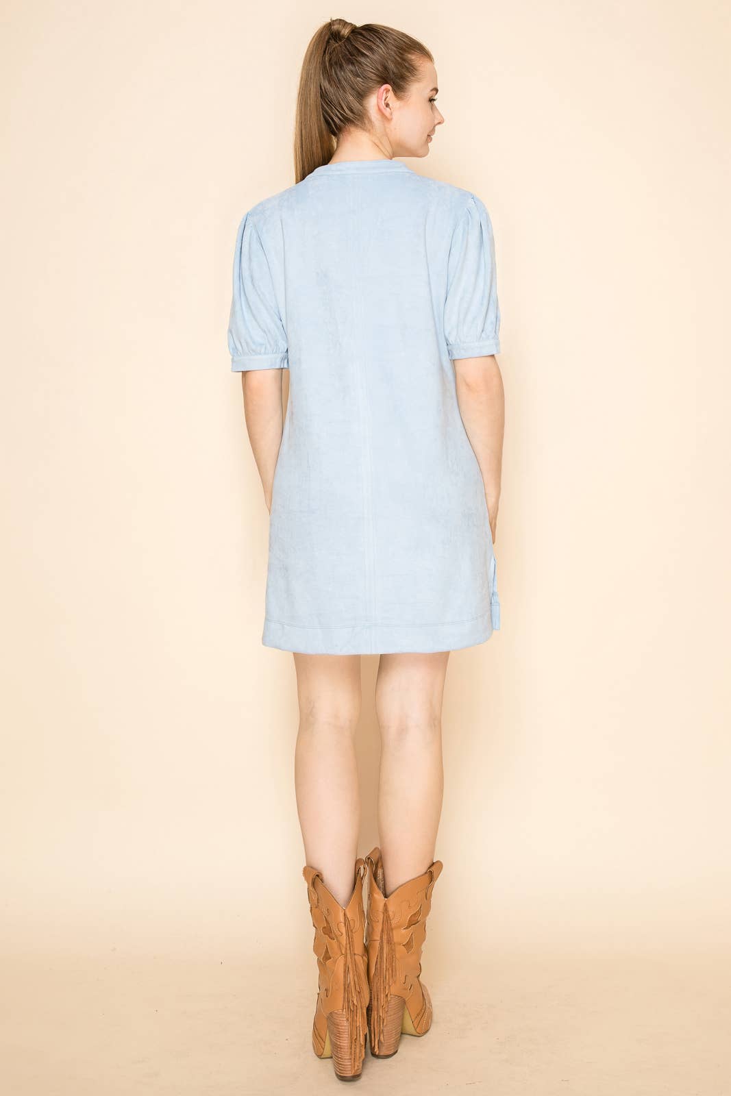 W.A.Y. --Wonderful And Young – Engroshandel Kjole - Dame – W.A.Y SUEDE K/S KJOLE9