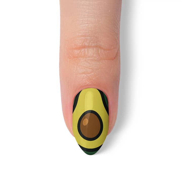 FYNE BODY - Wholesale Press-on/fake nails - Avocado Blossom Delight Avocado Press-On Nails6