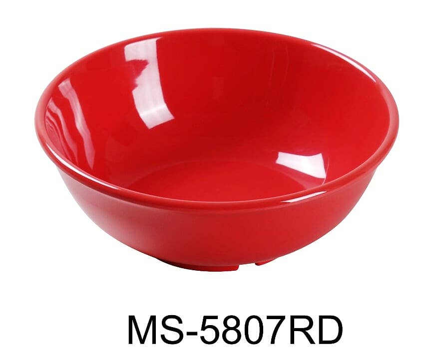 Yanco - Wholesale Bowl - 7 1/2" X 2 3/4"H SALAD BOWL - 24 OZ ORANGE RED0