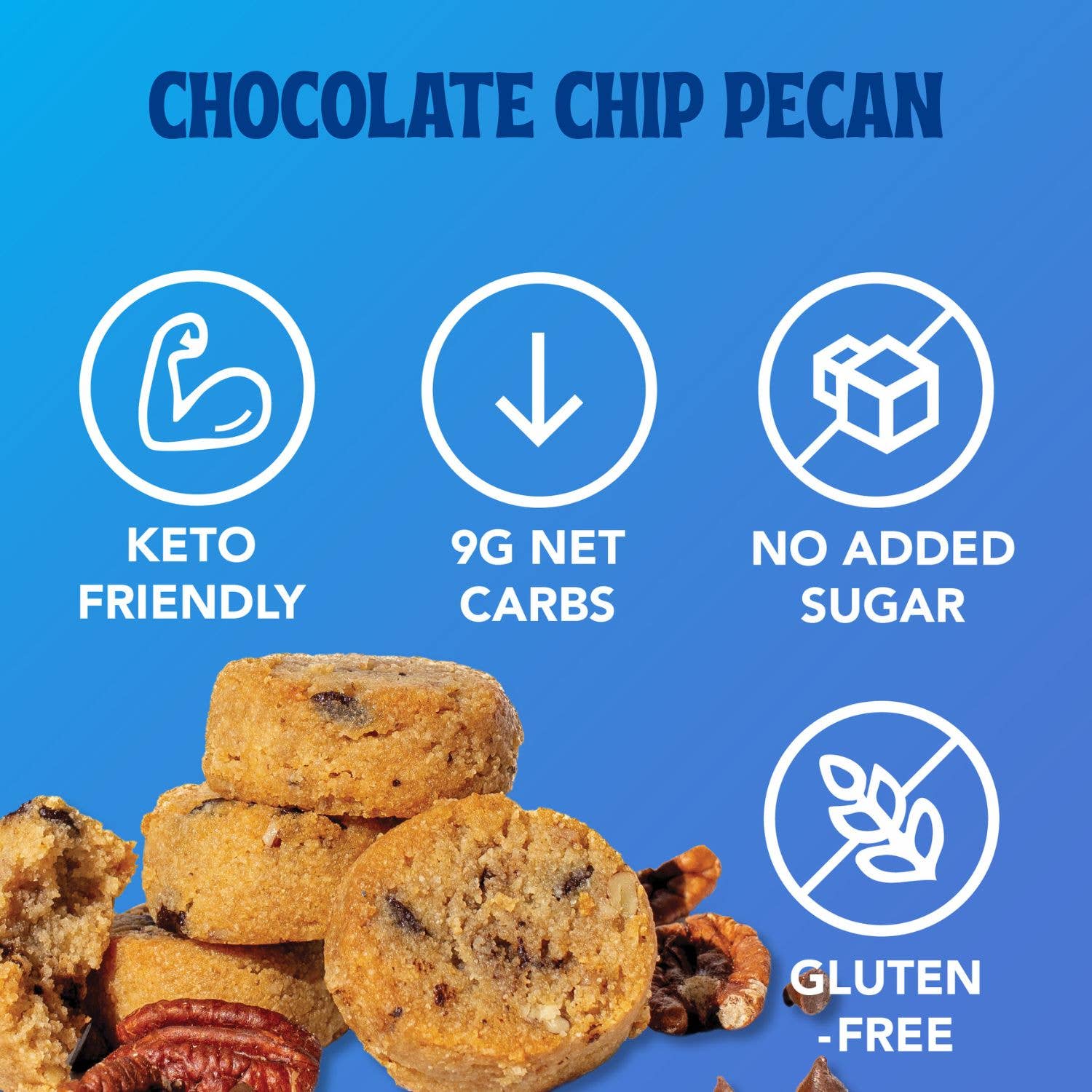 ChipMonk Baking - Vente Biscuits - Biscuits Keto aux pépites de chocolat3