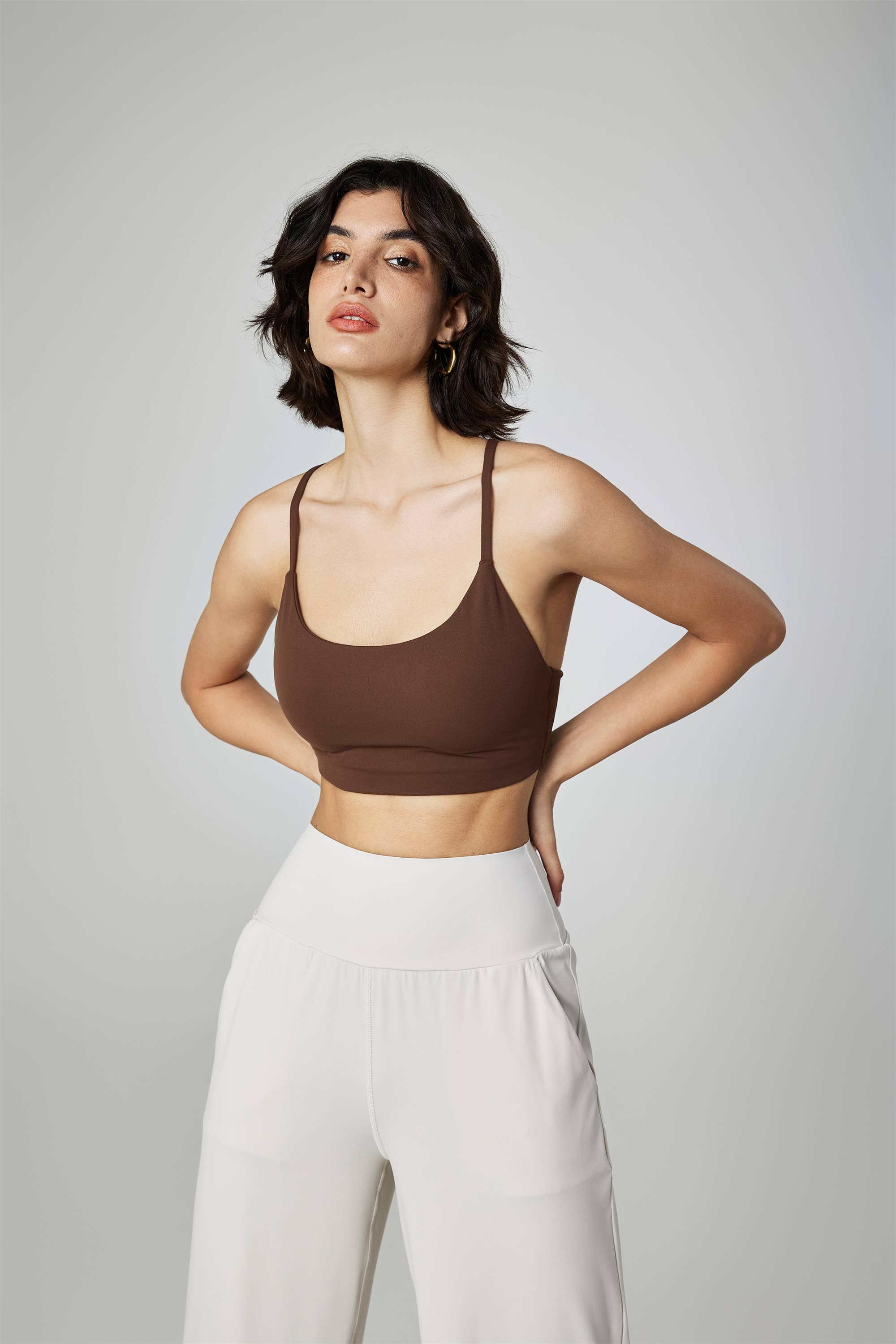 91thelabel - Vente Brassière de sport – femme - Soutien-gorge de sport Gemma à dos en V11