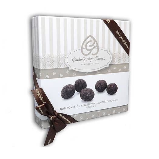 PABLO GARRIGÓS IBÁÑEZ - Wholesale Chocolate Box - Chocolate Vintage Almond Volcanic Chocolates 120g0