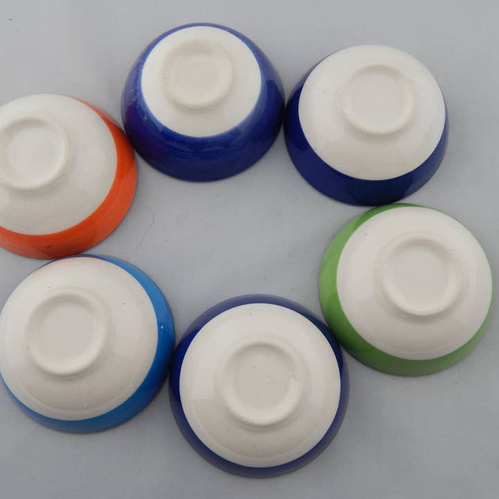 Vintage Pillows Store - Wholesale Serve Bowl - 6 x Hand Painted Mezze Tapas Bowls4