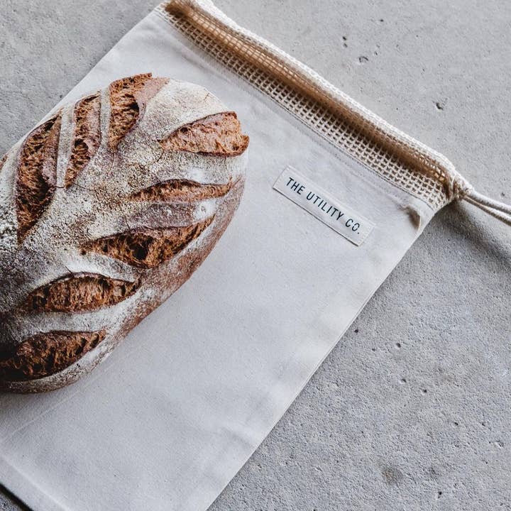 The Utility Co - Wholesale Food storage wrap/bag - Reusable Bread Bag