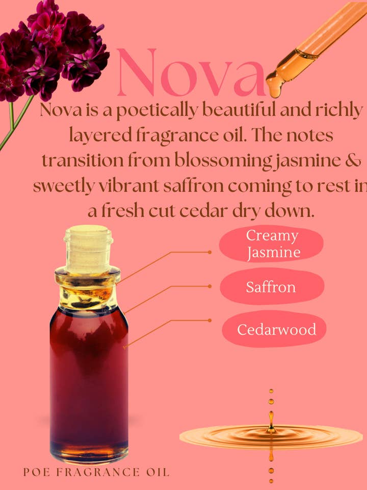 Nova Fragrance Oil for wholesale by Poe