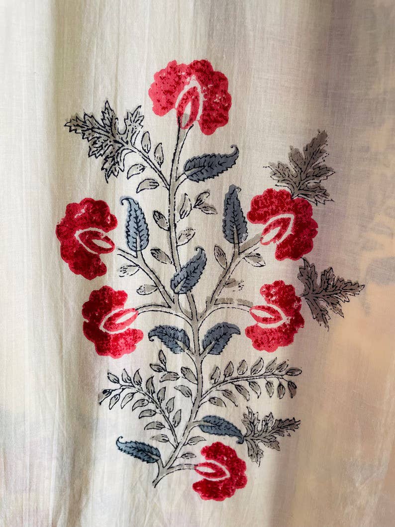 bhavnas boutique - Wholesale Kaftan - Women's - Floral Print Women Kaftan long maxi Gown nightwear1