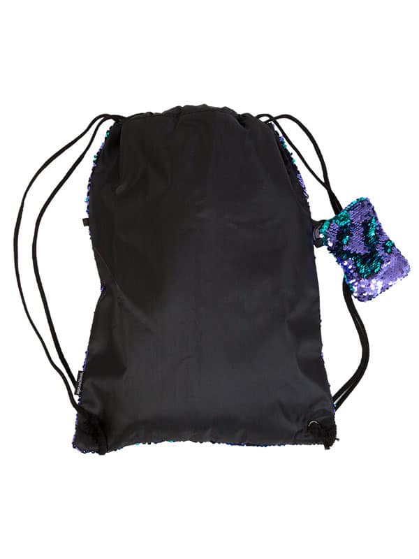 Sugar And Bruno - Wholesale Drawstring Bag - Women's - Mermaid Bag, Purple3