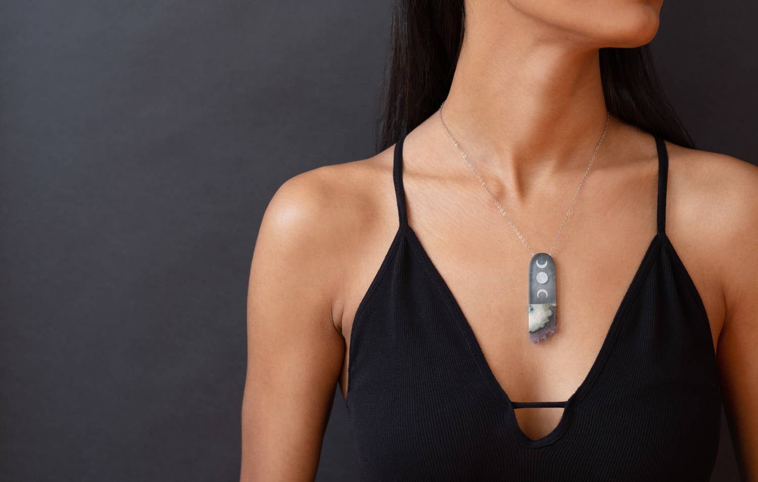 Fernworks - Wholesale Pendant/Charm Necklace - Jasper Moons Necklace1