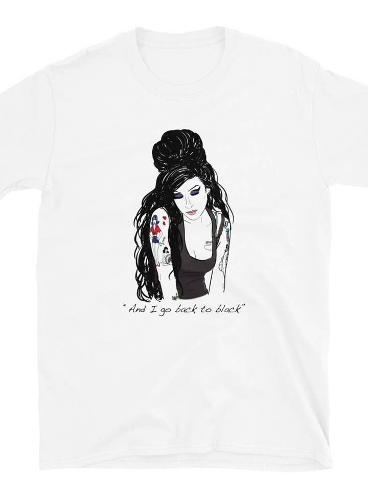 Amy Unisex T-shirt for engroshandel hos El loco del Pelo Rizo